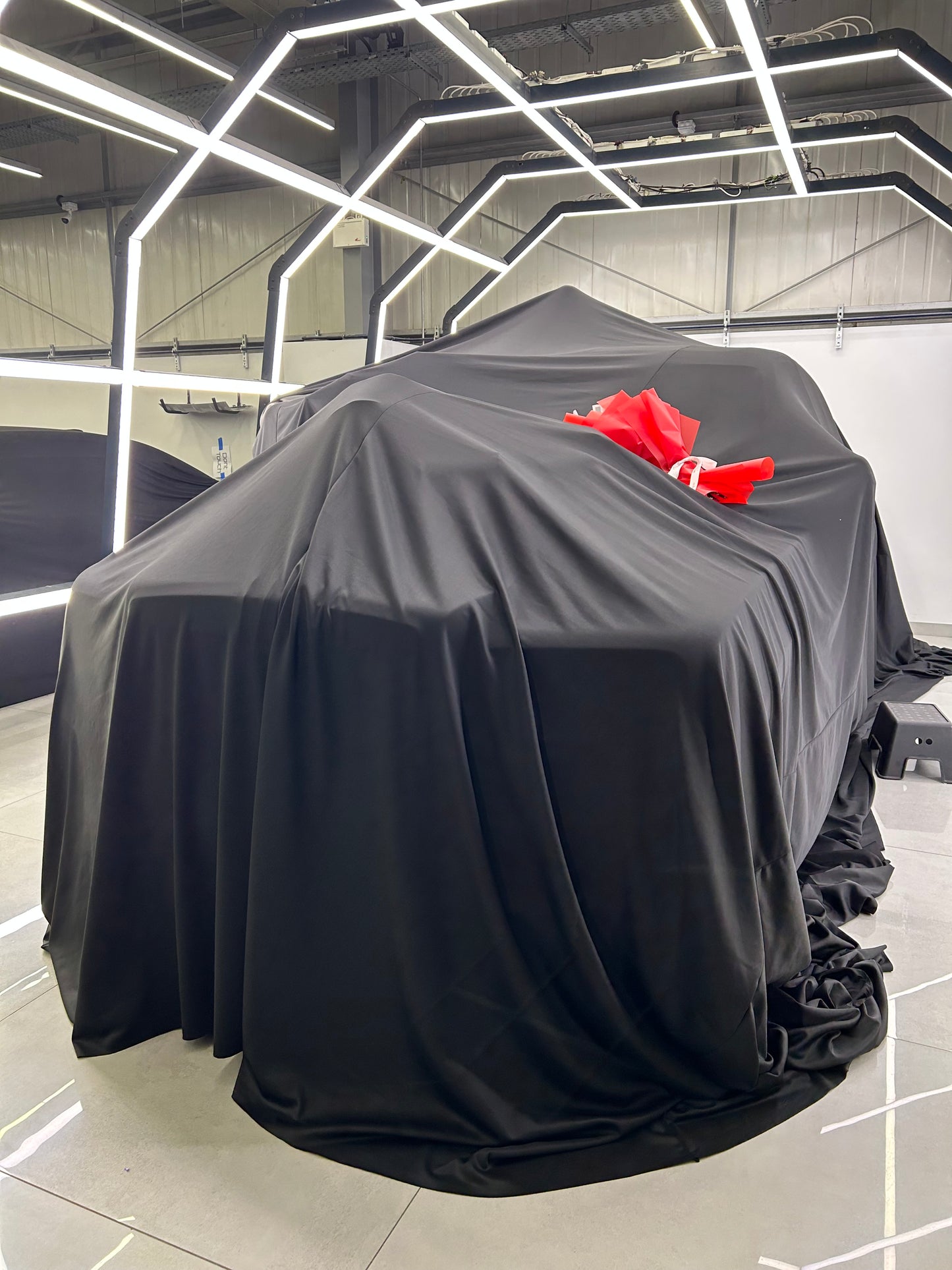 Customize Black Cover for Cars - Perfect for Any Company Car Launch or Car Surprise Celebrations
