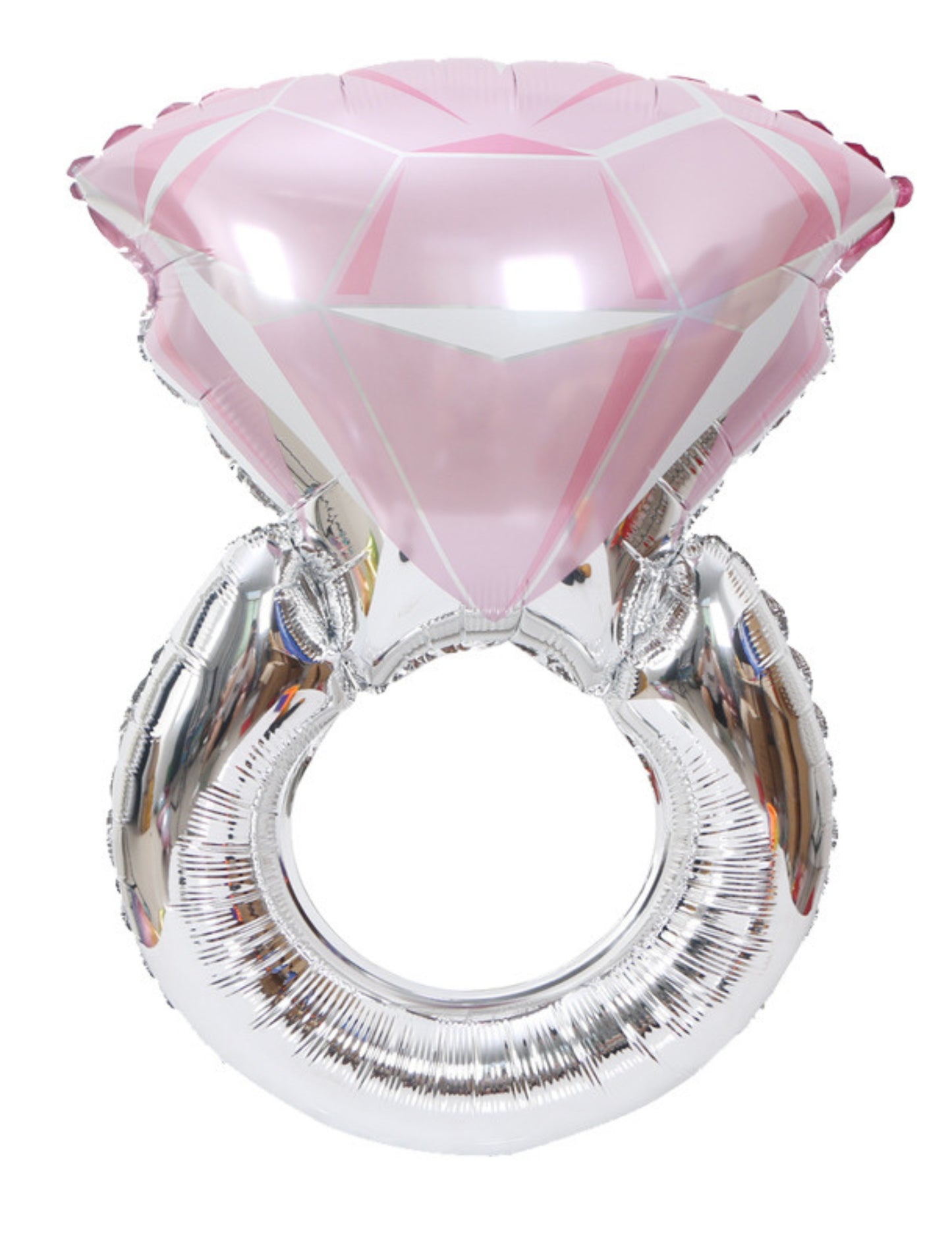 Engagement Diamond Ring Pink Silver - Proposal, Wedding, Anniversary Perfect for special occasions!