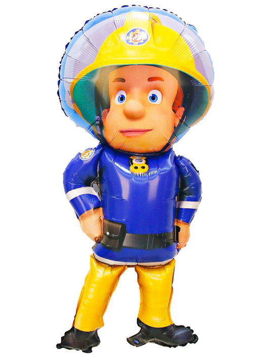 Fireman Firefighter Foil Helium Balloon - Perfect for any celebrations!