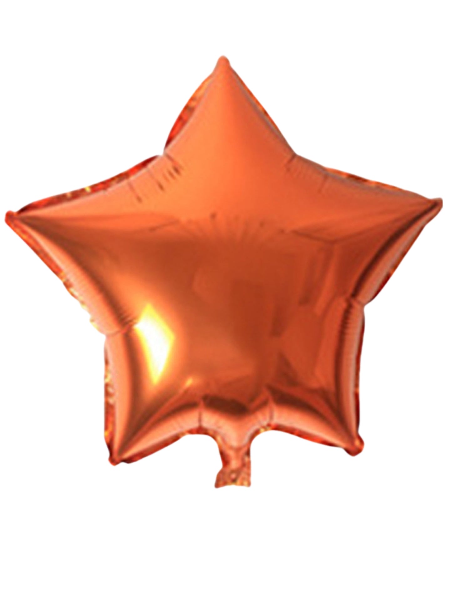 Star Kids Birthday Helium Balloon Bouquet Orange