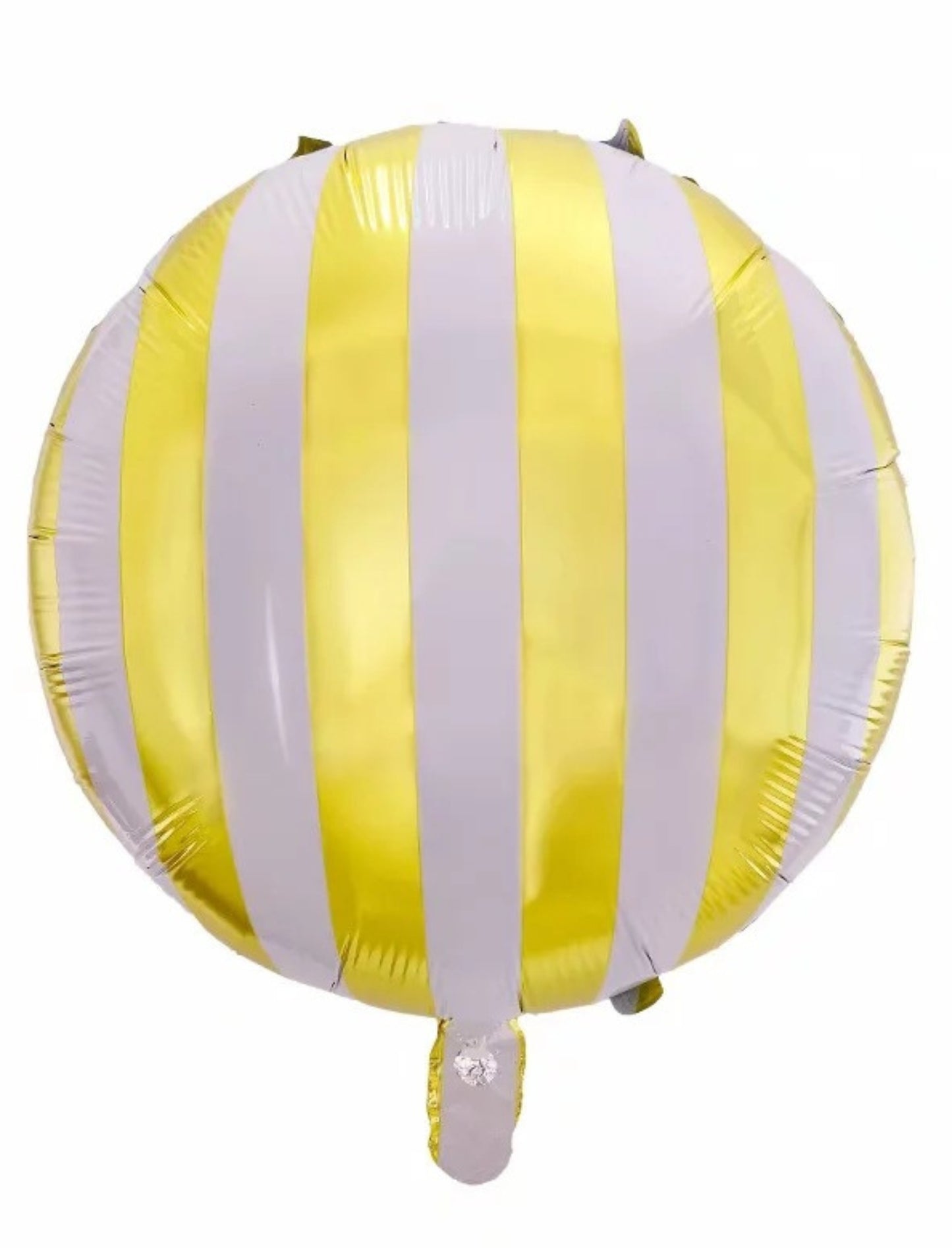 Candy Round Foil Balloon Kids Birthday Happy Birthday Balloon Decoration with Helium Balloon Bouquet Yellow Pink Blue