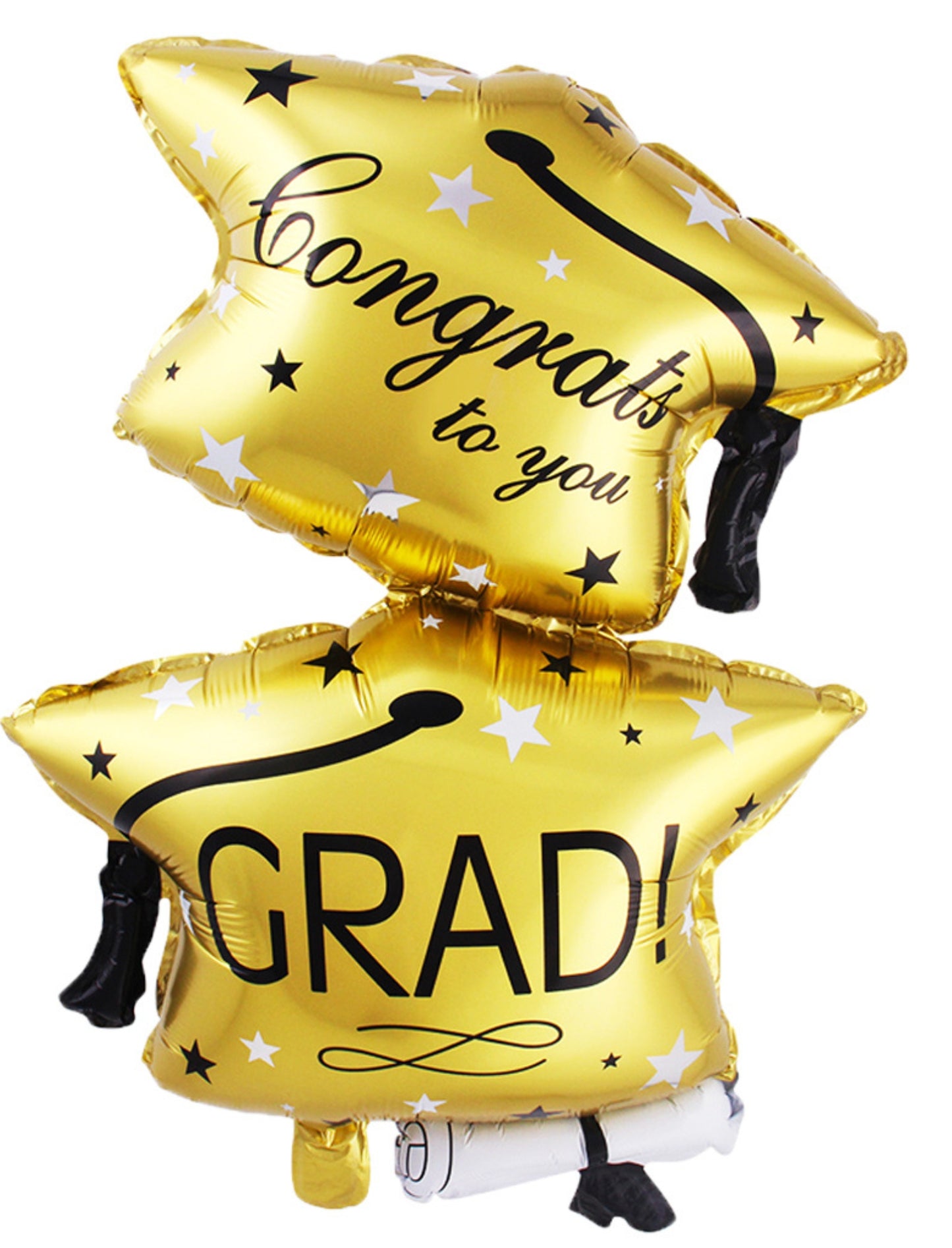 ‘Congrats to you GRAD!’ Helium Foil Balloon - Perfect for Graduation Celebrations!