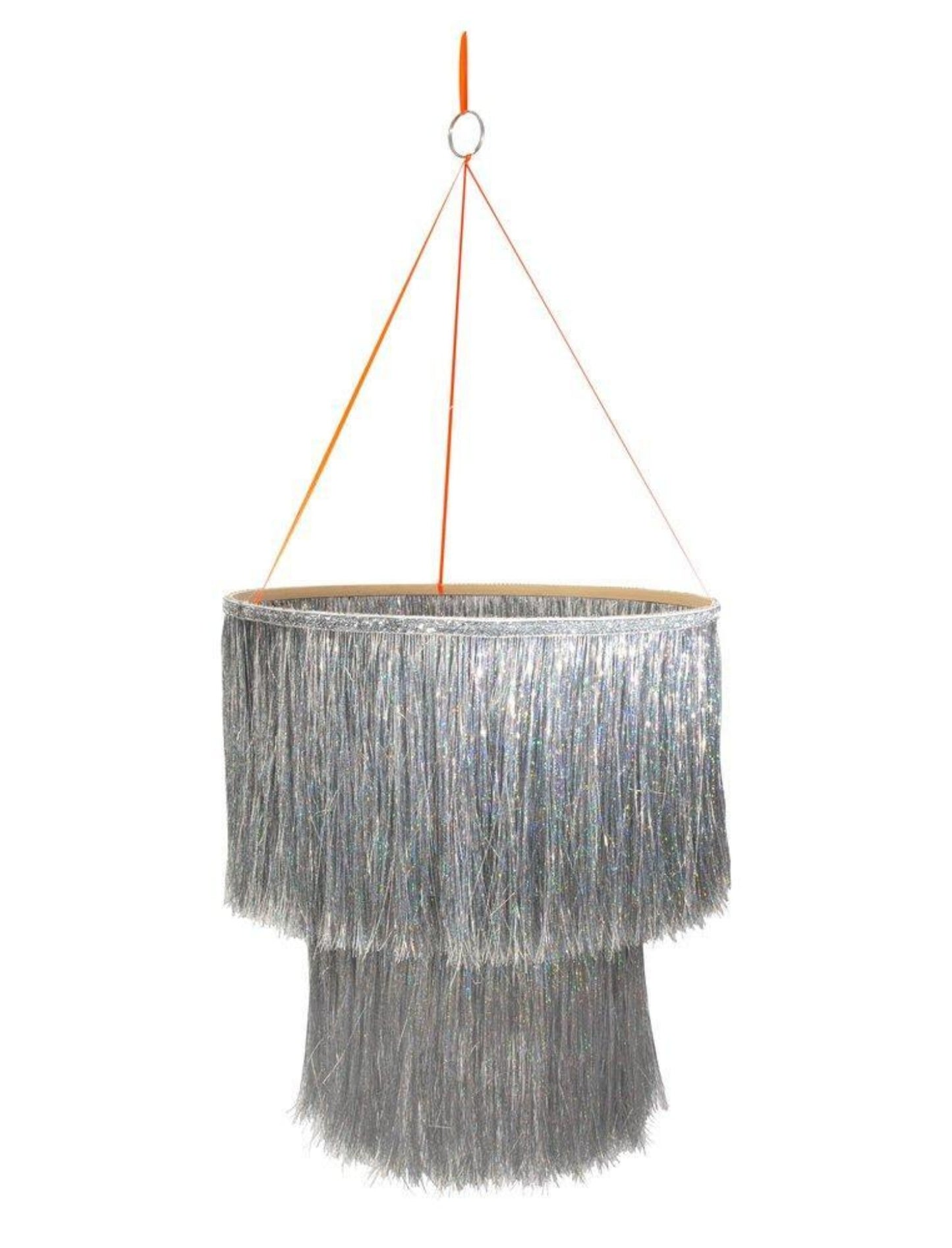 Metallic Paper Tassel Chandelier - Perfect for Any Celebrations