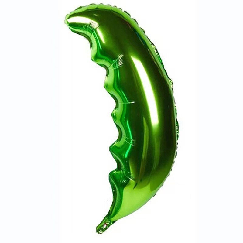 Green Palm Tree Leaf Foil Balloon - Garden-Themed, Fairy-Themed Perfect for Garland Decorations!