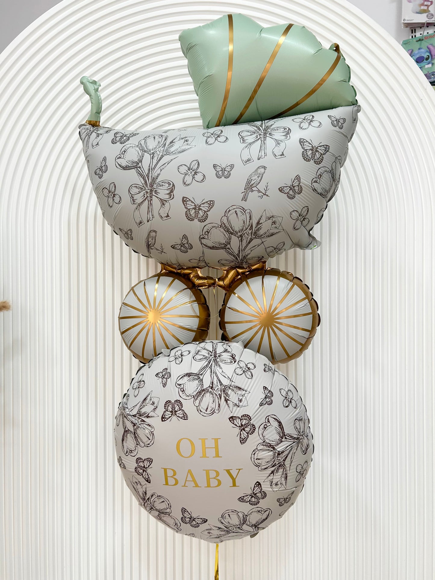 Stroller and ‘Oh Baby’ - Customizable Design