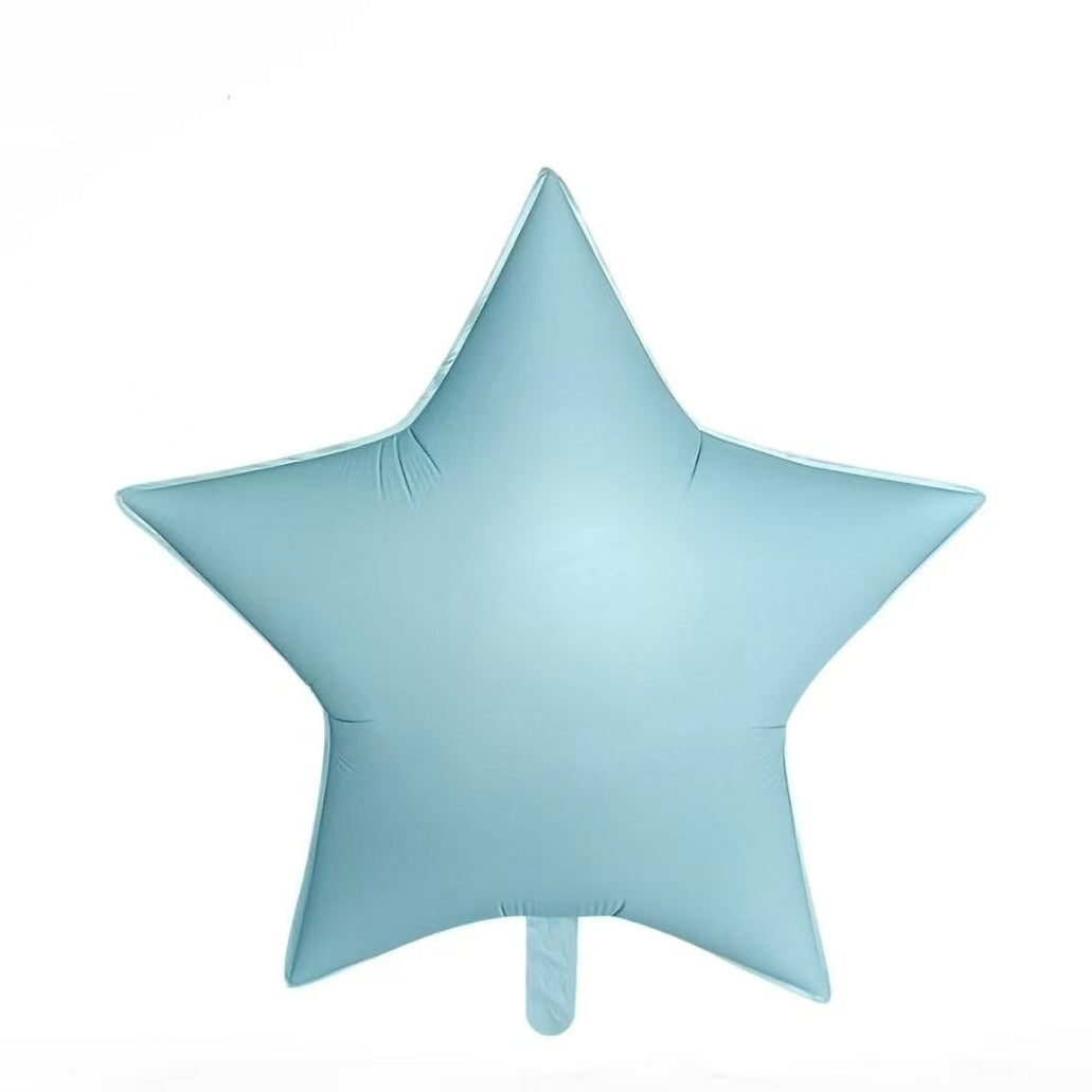 32” Matte Blue Star Helium Balloon - Perfect for any Celebration!