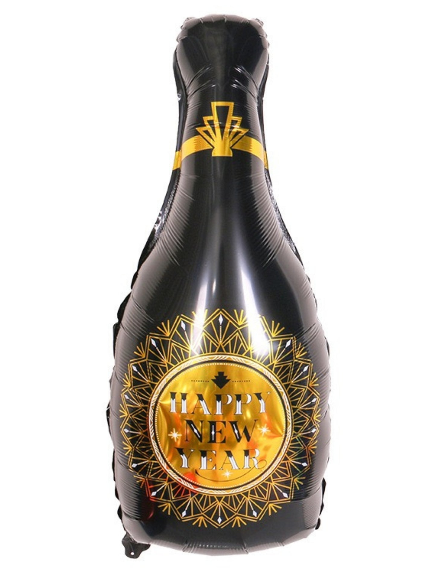 'Happy New Year' Bottle - New Year's Eve Helium Balloon