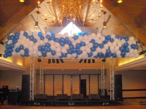 10-inches Balloon Net Drop