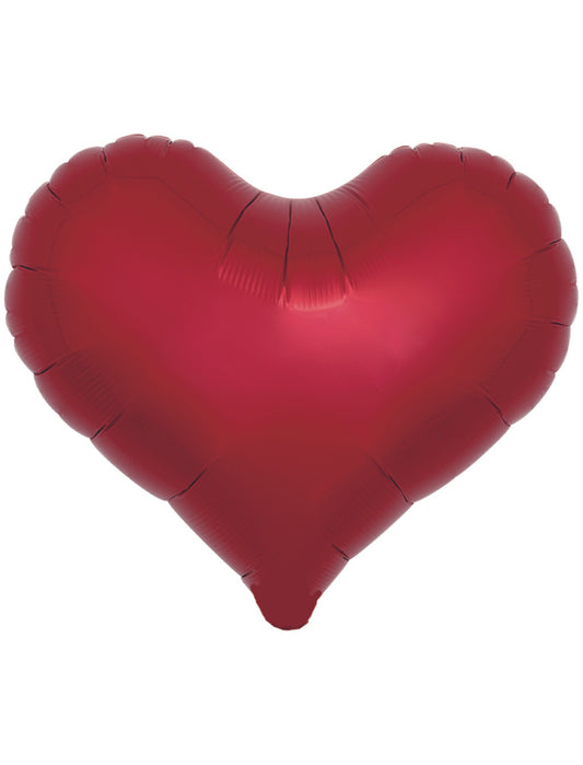 Red Heart Helium Balloon - Valentine's, Anniversary Perfect for special occasions!
