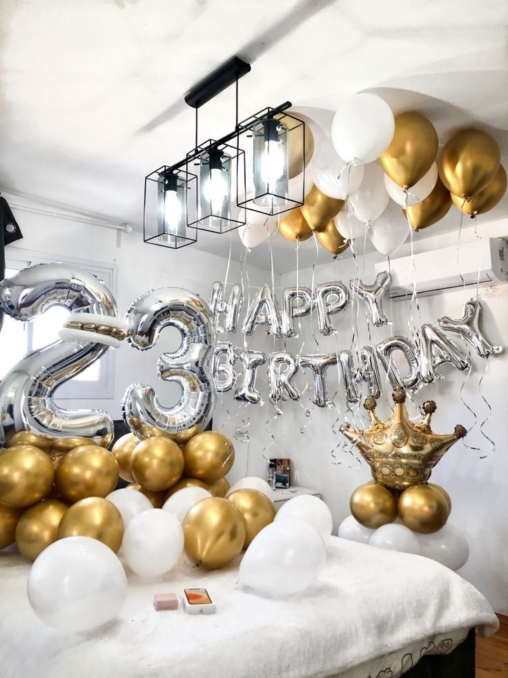Balloon & Banner Bash - Perfect for Birthday Celebration!