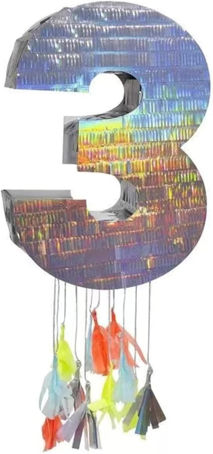 Foil Piñata (Number 3)