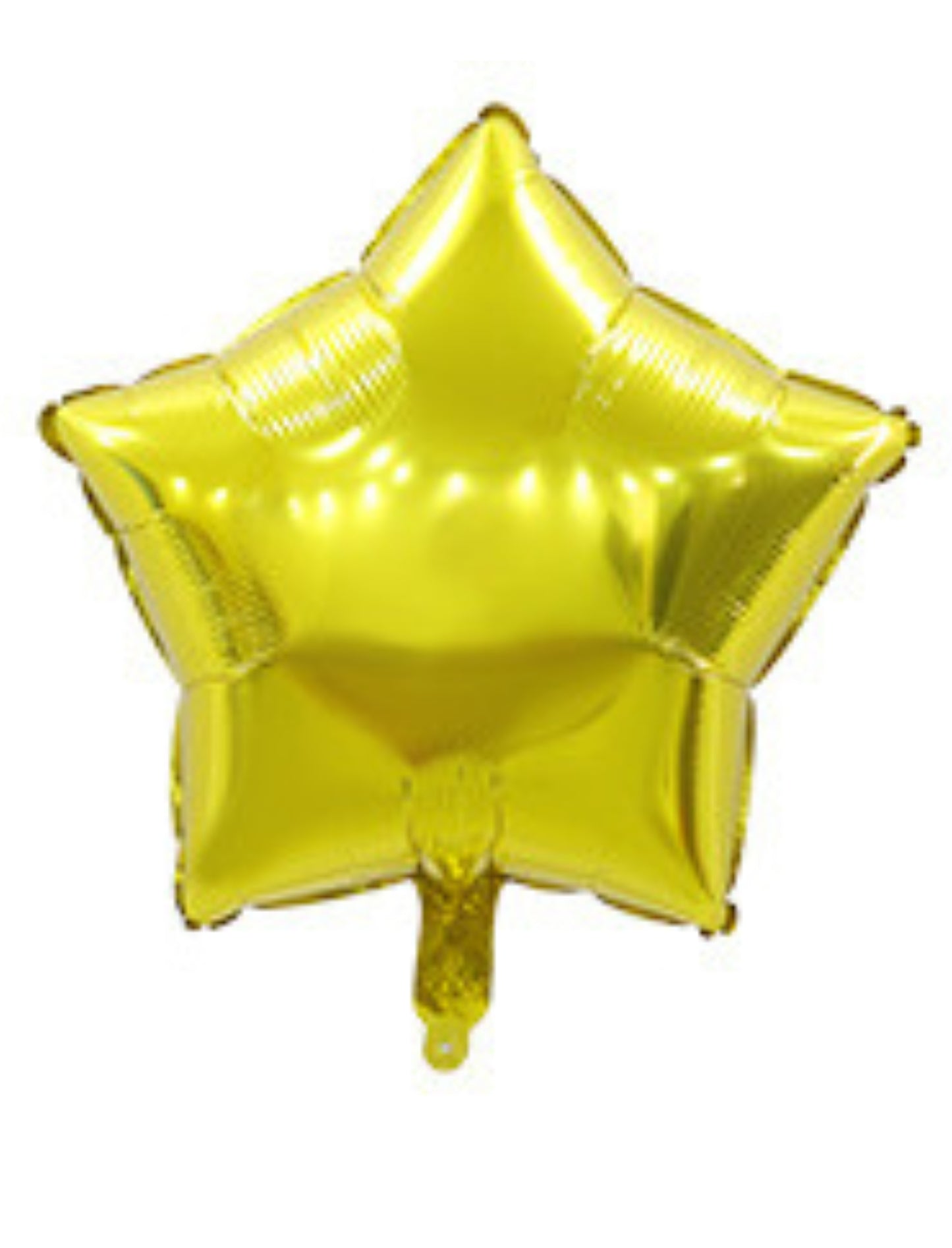 Star Kids Birthday Helium Balloon Bouquet Yellow