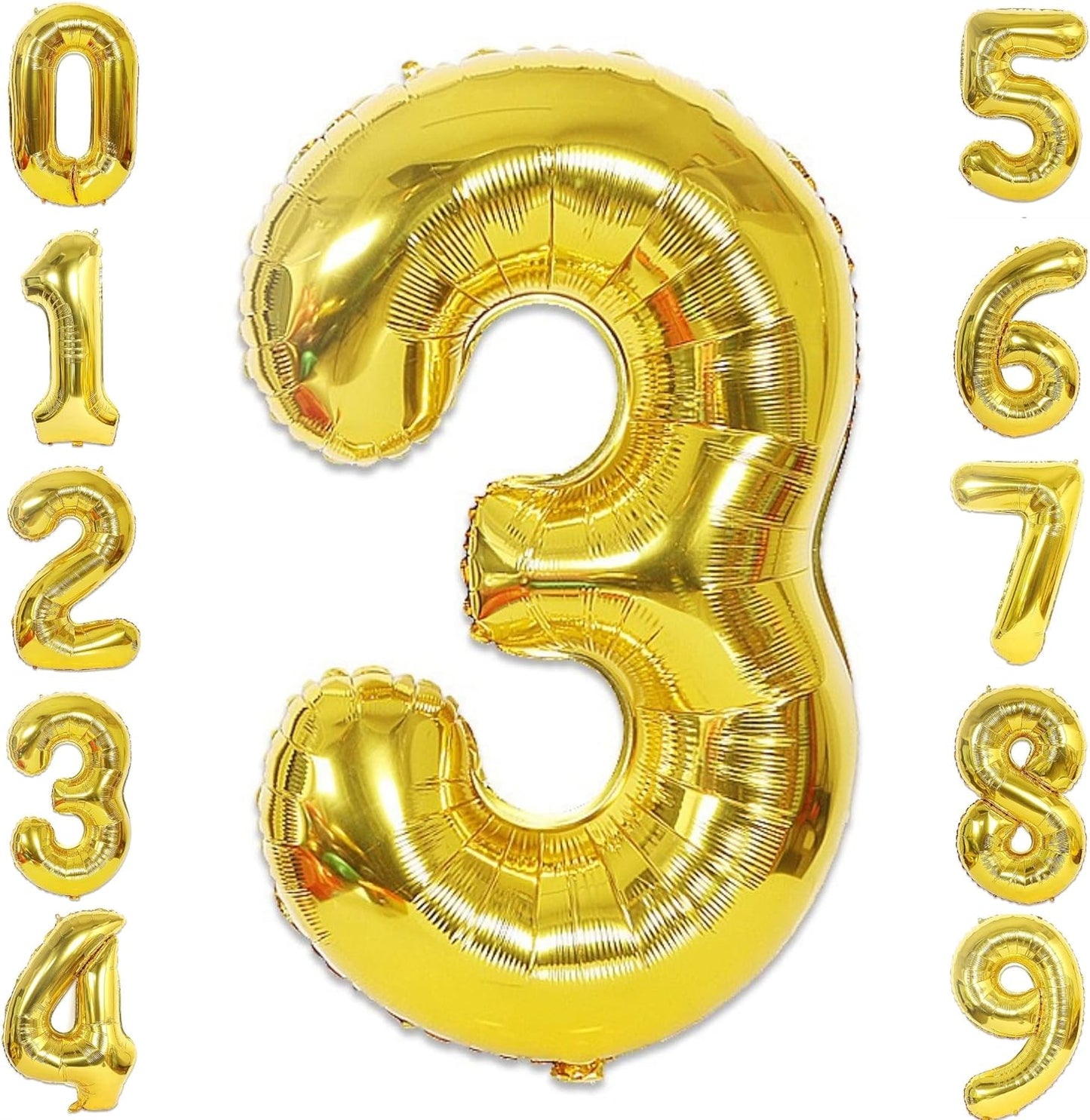 32-inch Foil Number Balloon (0-9) - Perfect for any Special Occasions