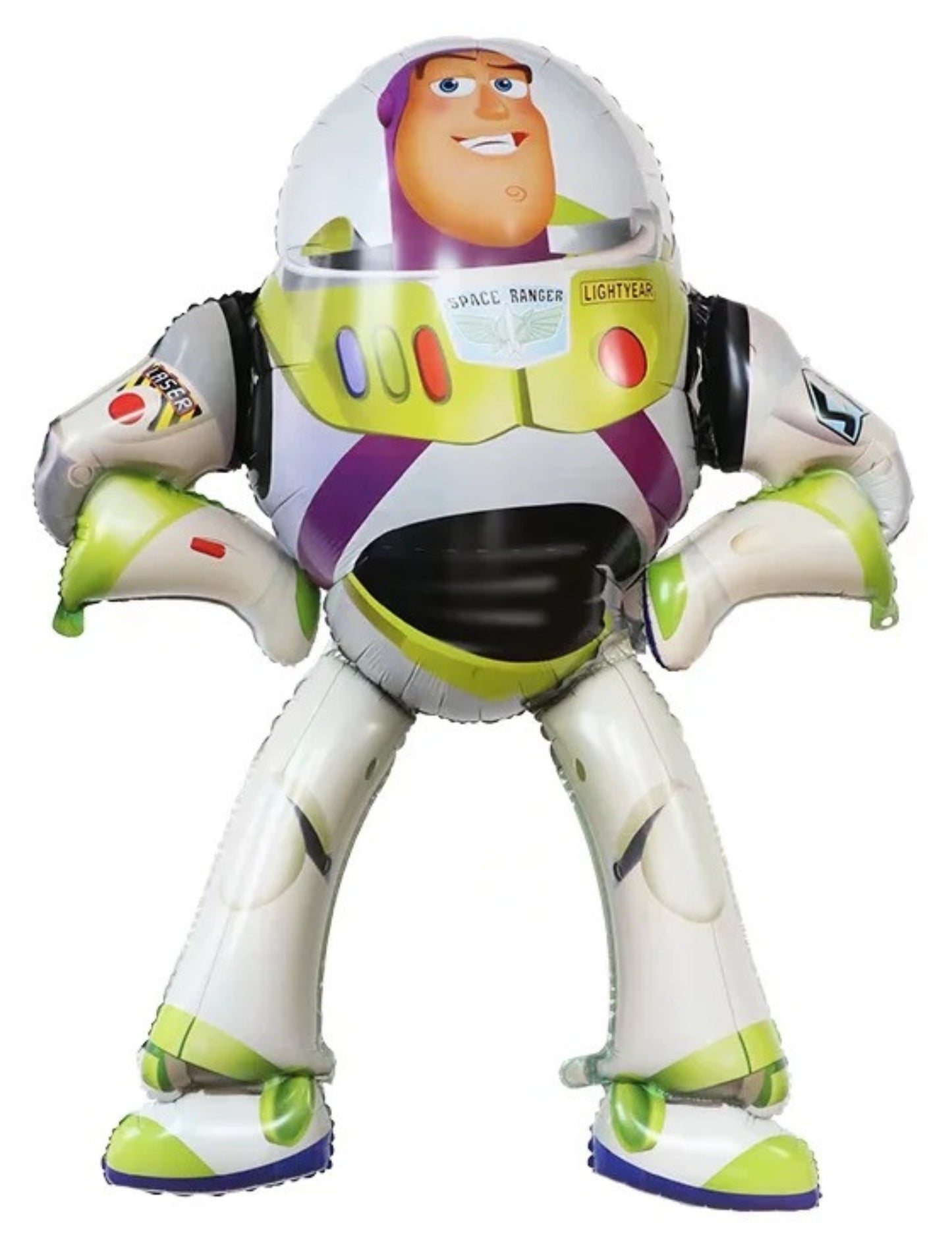 3D Buzz Lightyear Kids Birthday White Green