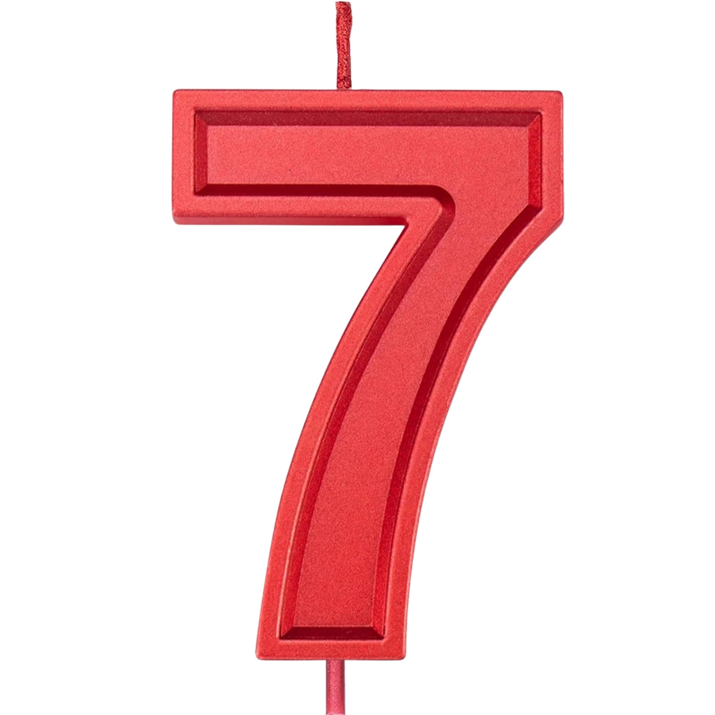 Red Number Candles – Available in All Digits for Birthdays & Celebration