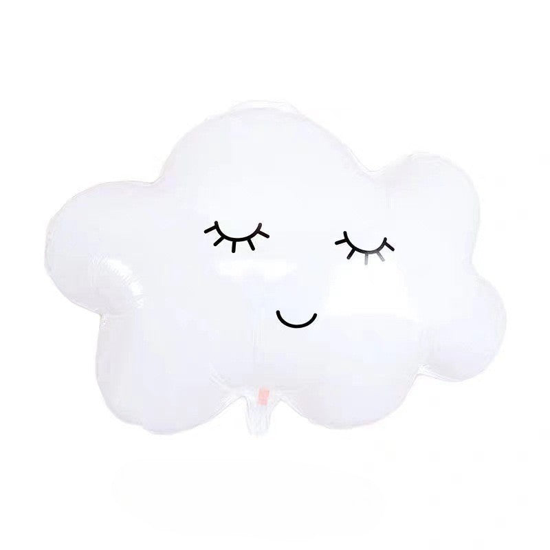 White Cloud Helium Foil Balloon - Perfect for any celebrations