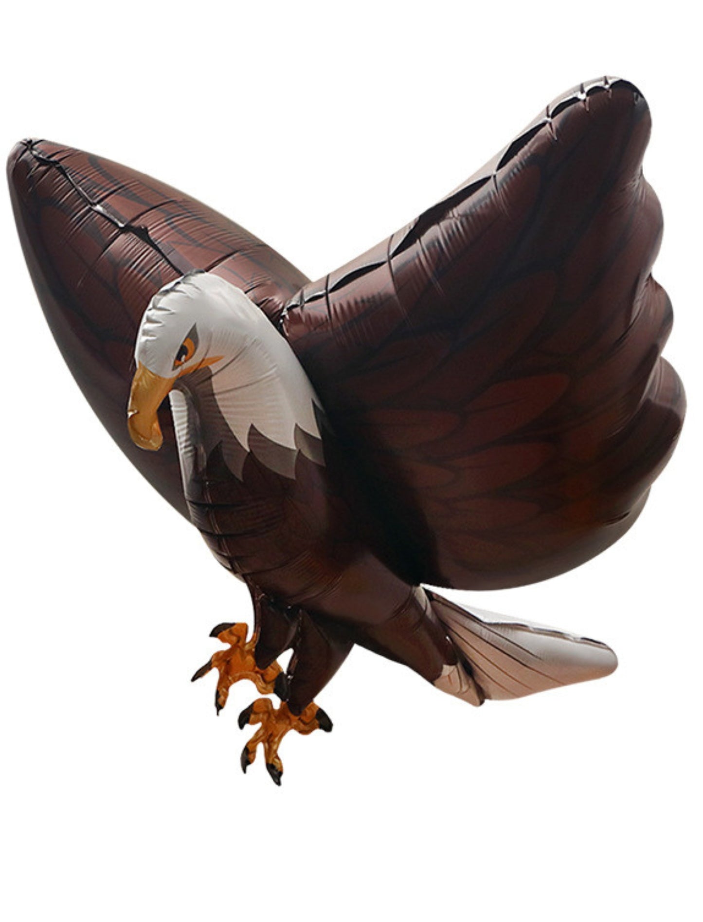3D Giant Eagle Falcon Kids Birthday Balloon Bouquet Brown