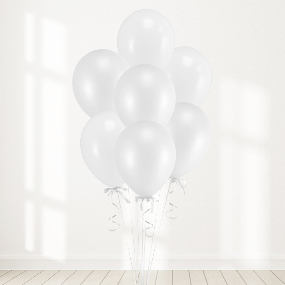 Pearl White Party Helium Latex Balloon Bunch Elevate Your Celebration with Stunning Helium Balloon Bouquet