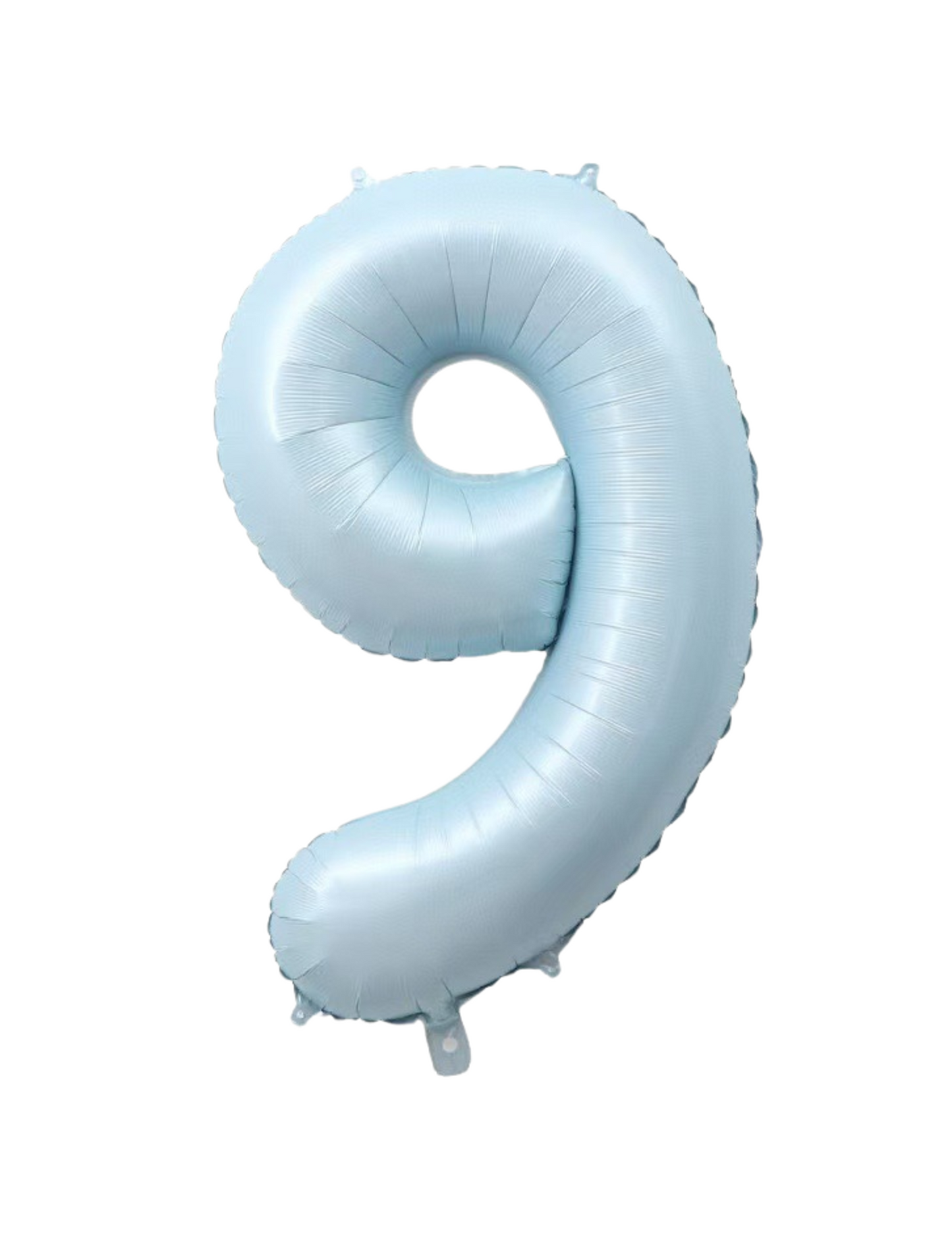 40-inch Foil Matte Blue Number Balloons (0-9) - Perfect for any Special Occasions