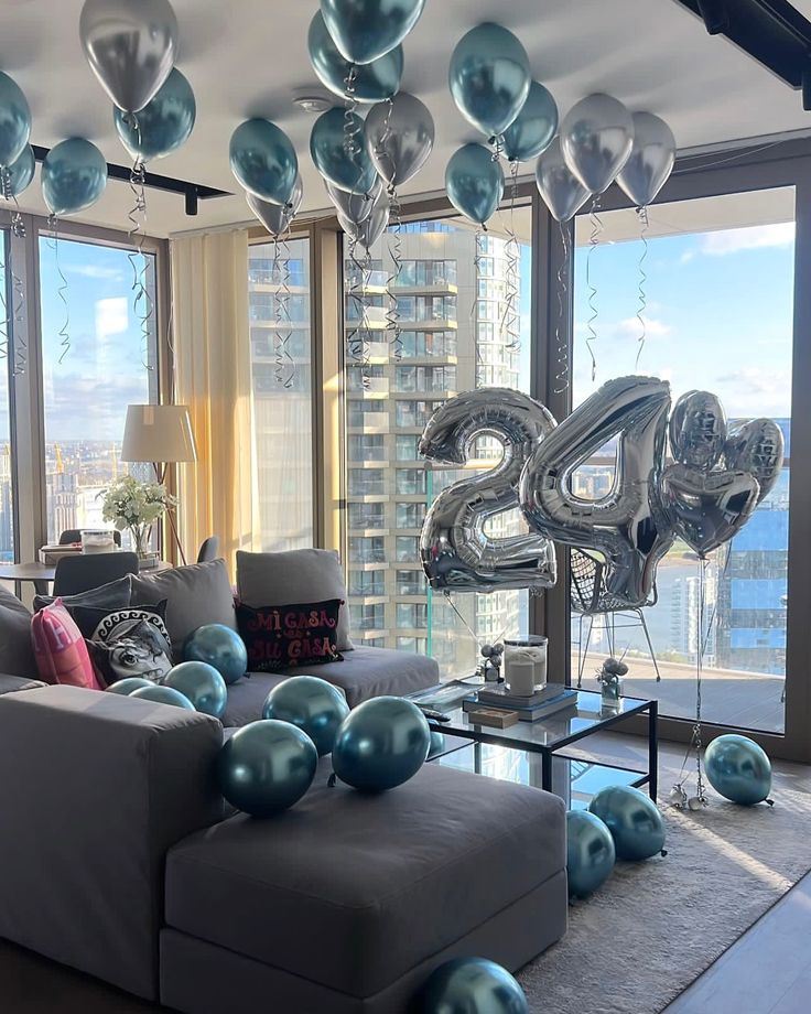 Balloon & Banner Bash - Perfect for Birthday Celebration!