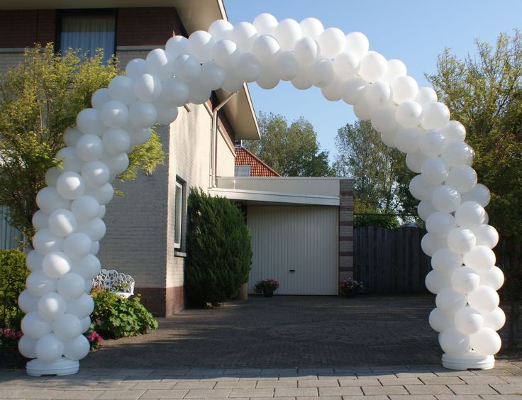 Arch Arrangement Garland Balloon White - Perfect for special occasion