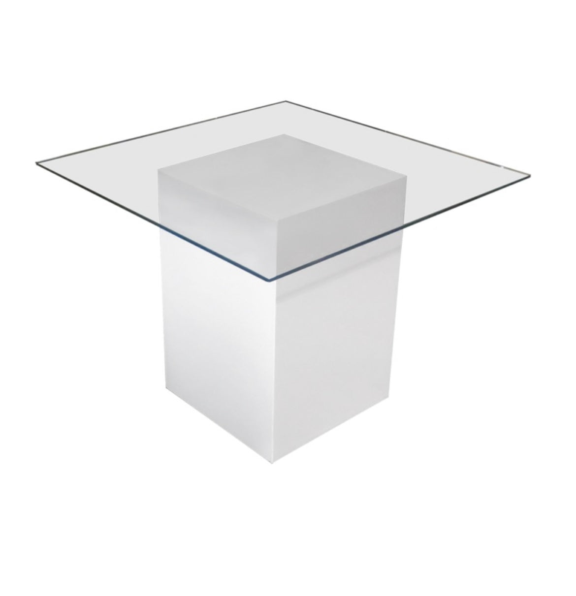 Square Table 90/90cm Rental