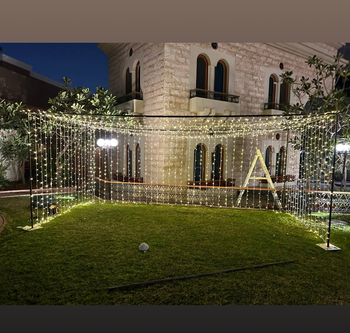 Gazebo Lights 3/6M Rental