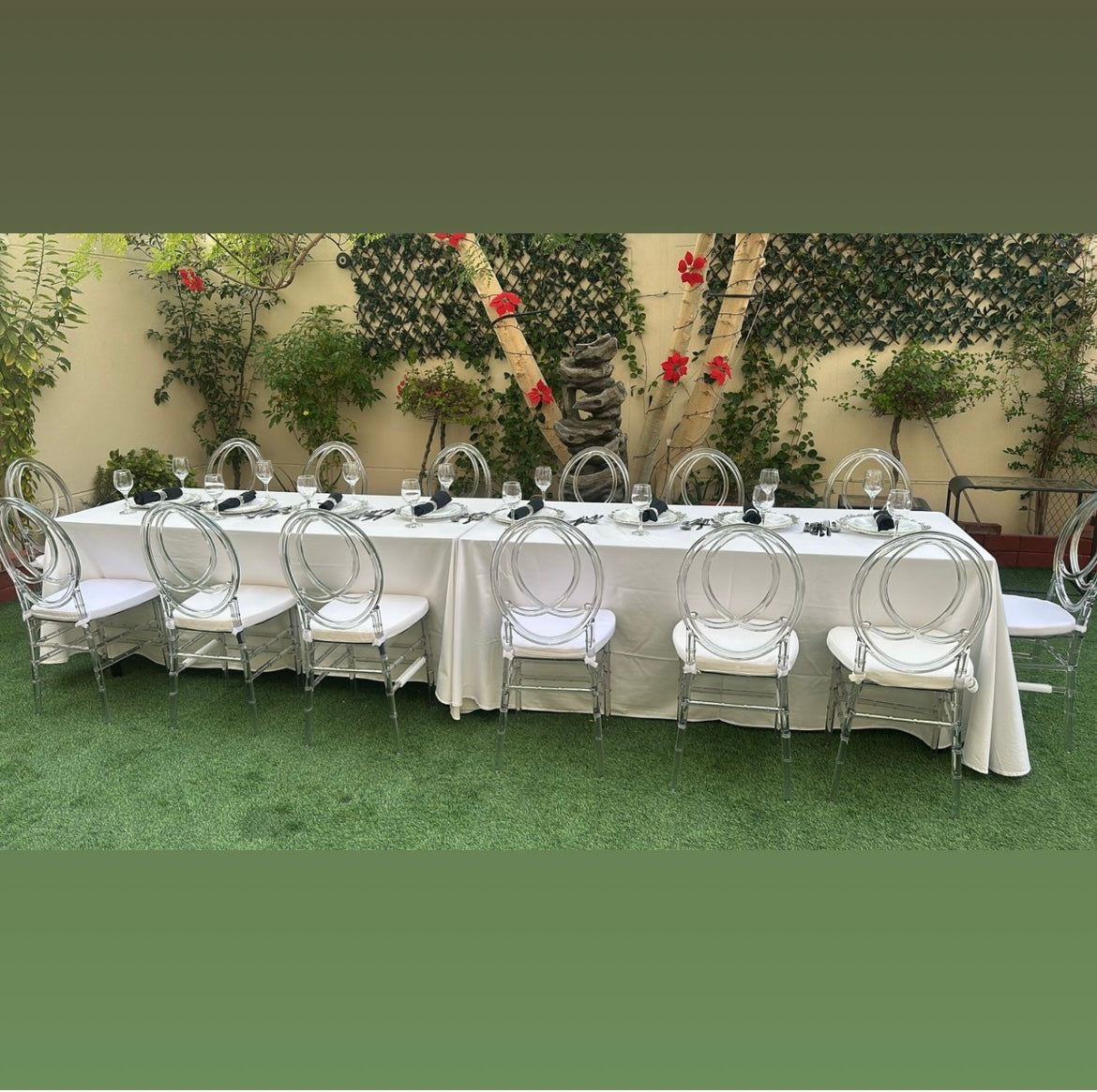 Dior Acrylic Chairs Rental