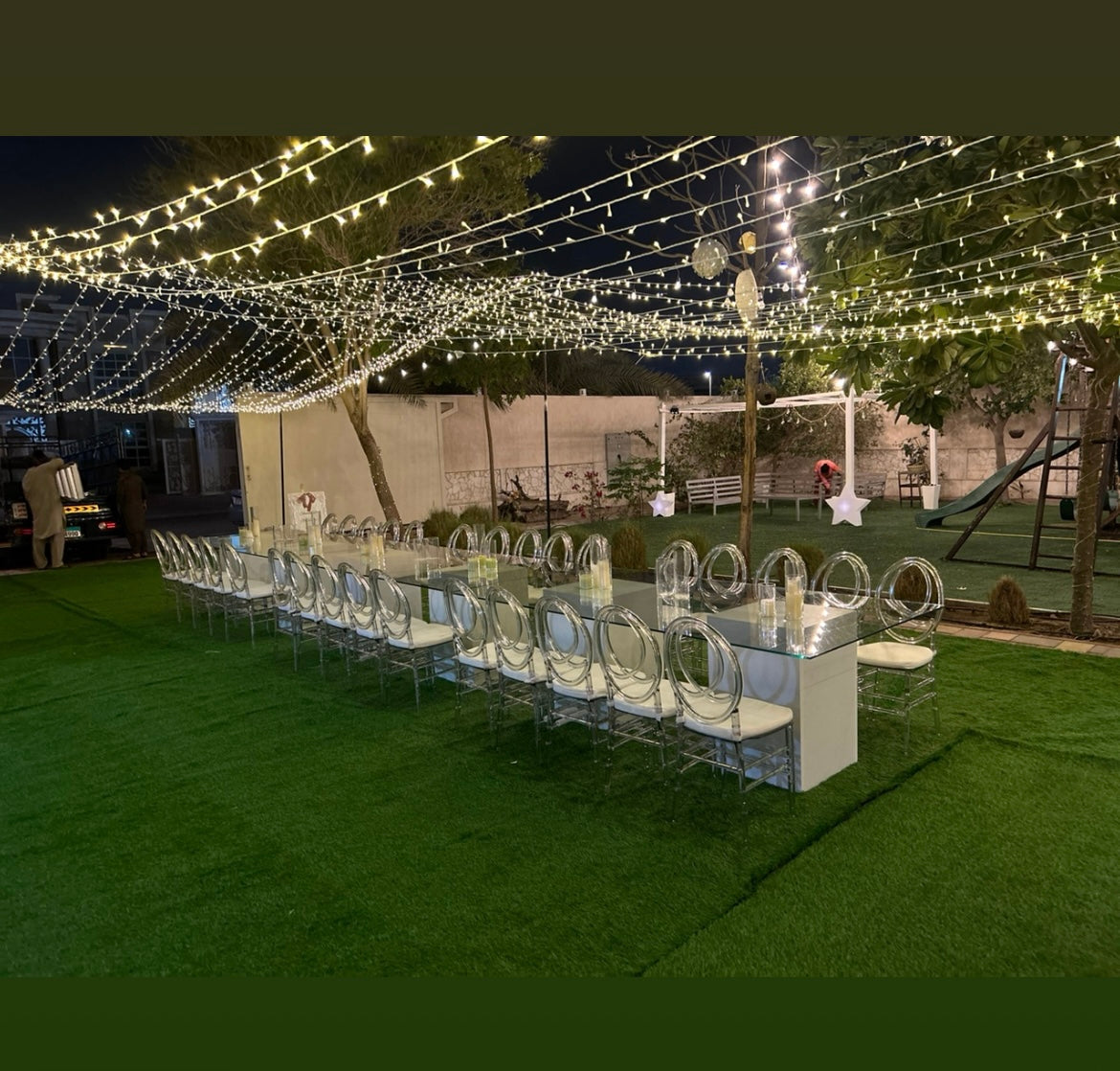 Graduation Party Package Table and Chairs Rental - 15-20 Persons