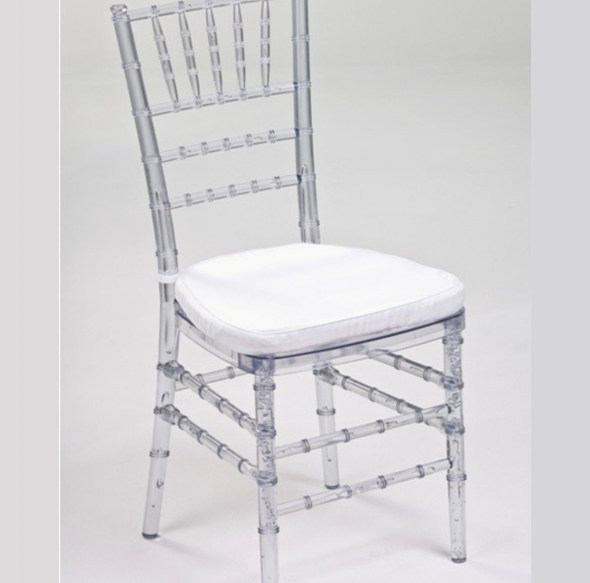 Chivari Acrylic Chair Rental