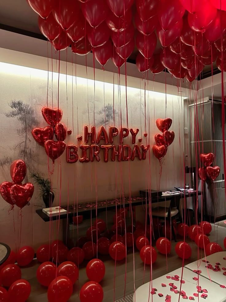 Balloon & Banner Bash - Perfect for Birthday Celebration!