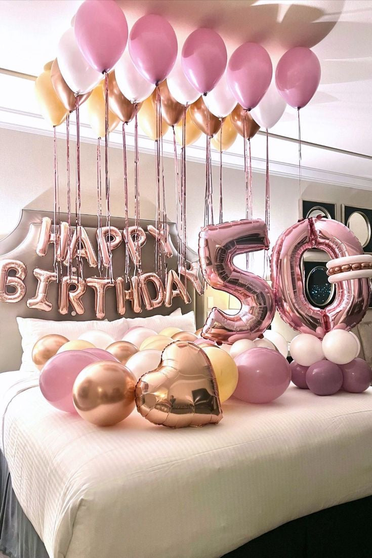 Balloon & Banner Bash - Perfect for Birthday Celebration!