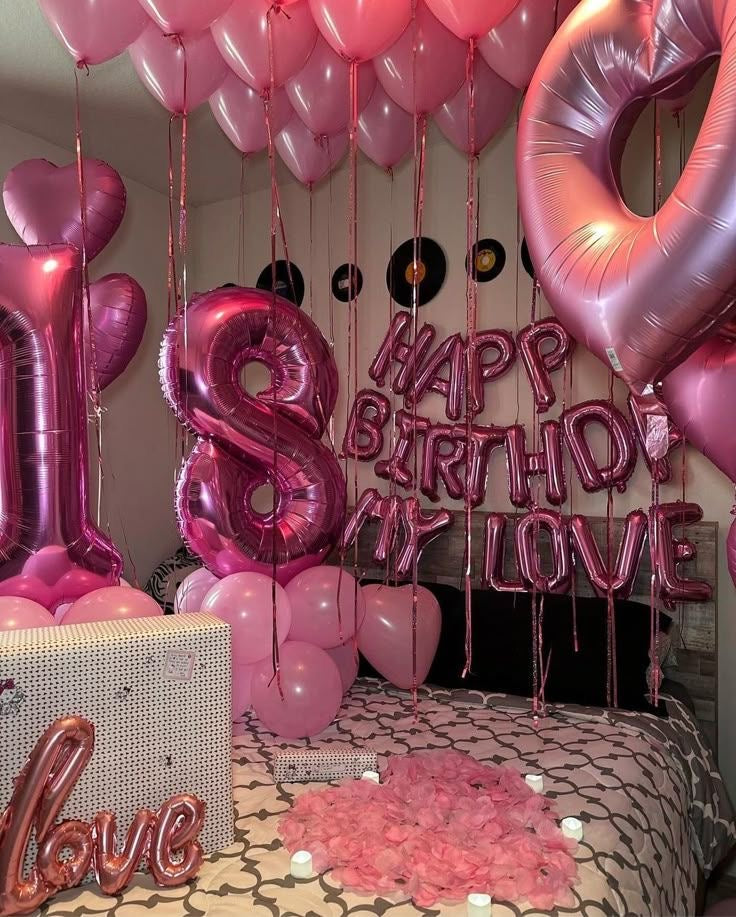Balloon & Banner Bash - Perfect for Birthday Celebration!