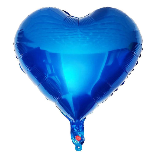 32” Blue Heart Helium Balloon - Perfect for any occasions!