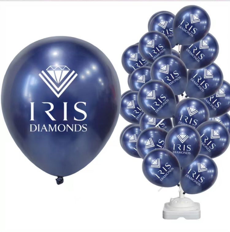 Custom Printed Latex Balloons - Perfect for Company Event, Opening, Birthday, Corporate Events