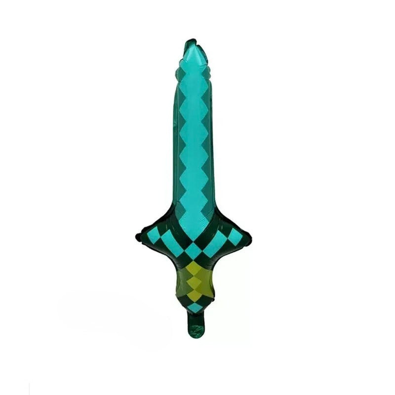 Green Sword Minecraft Theme Celebration - Perfect for any Celebration!