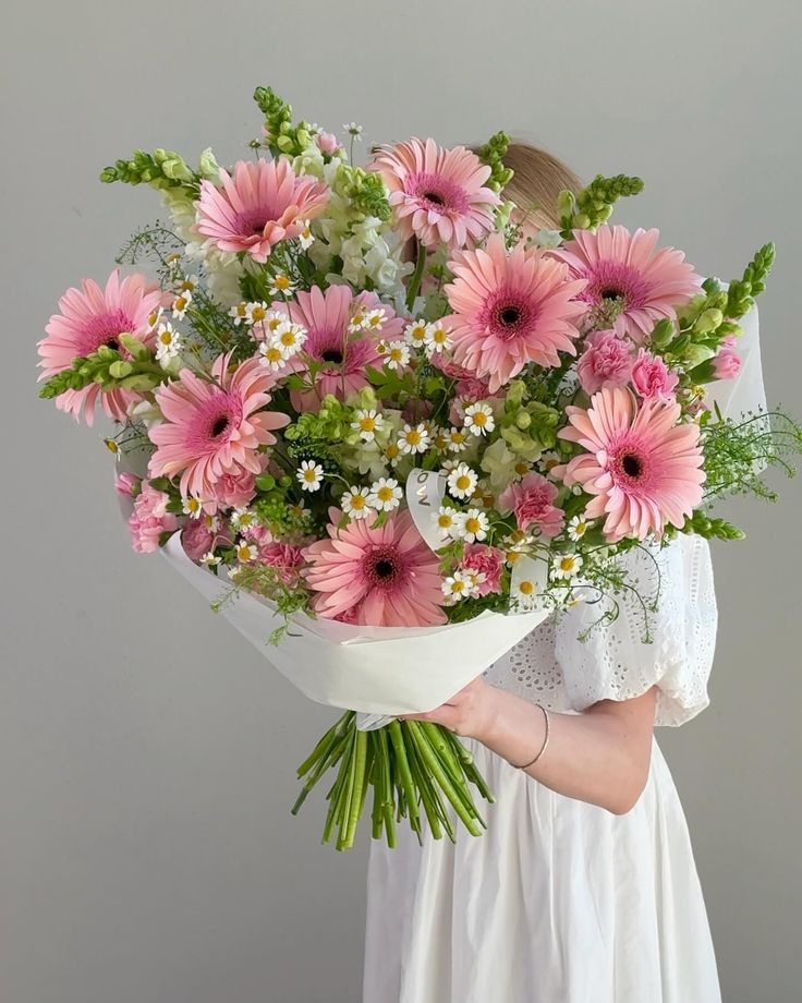 Pink Daises - Floral Fresh Bouquet