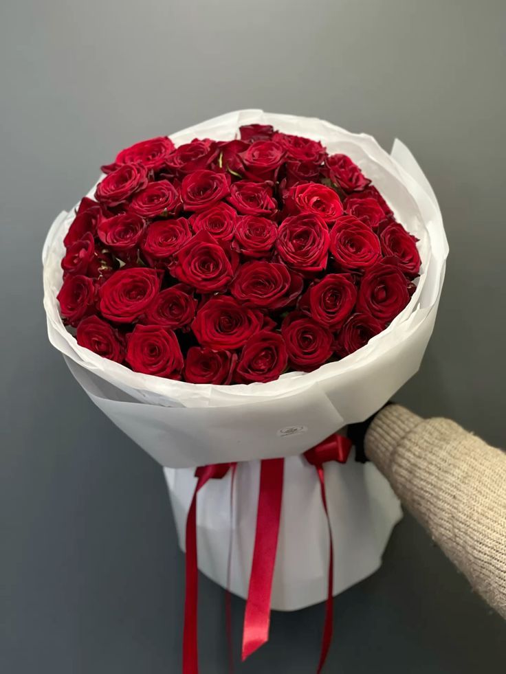 Red Roses - Floral Fresh Bouquet