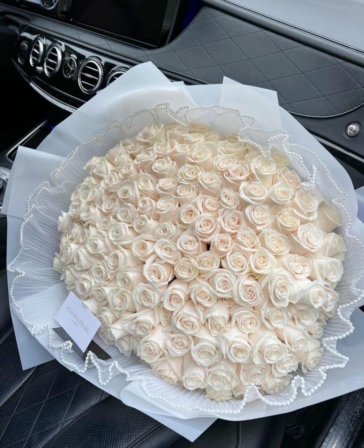 White Roses - Floral Fresh Bouquet