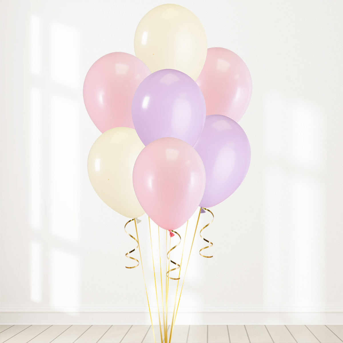 Pastel Princess Party Helium Latex Balloon Bunch Elevate Your Celebration with Stunning Helium Balloon Bouquet