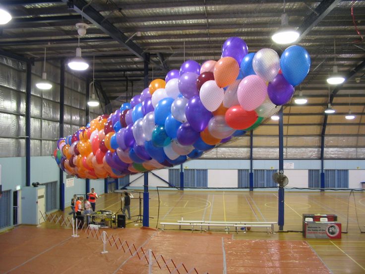 10-inches Balloon Net Drop