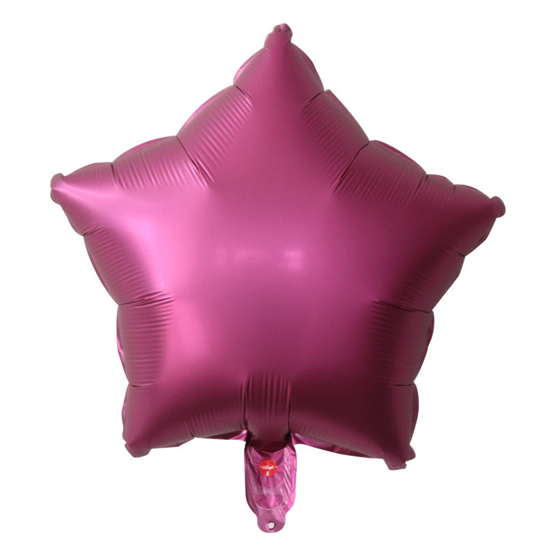 Matte Deep Pink Star Helium Balloon - Perfect for any Celebration!
