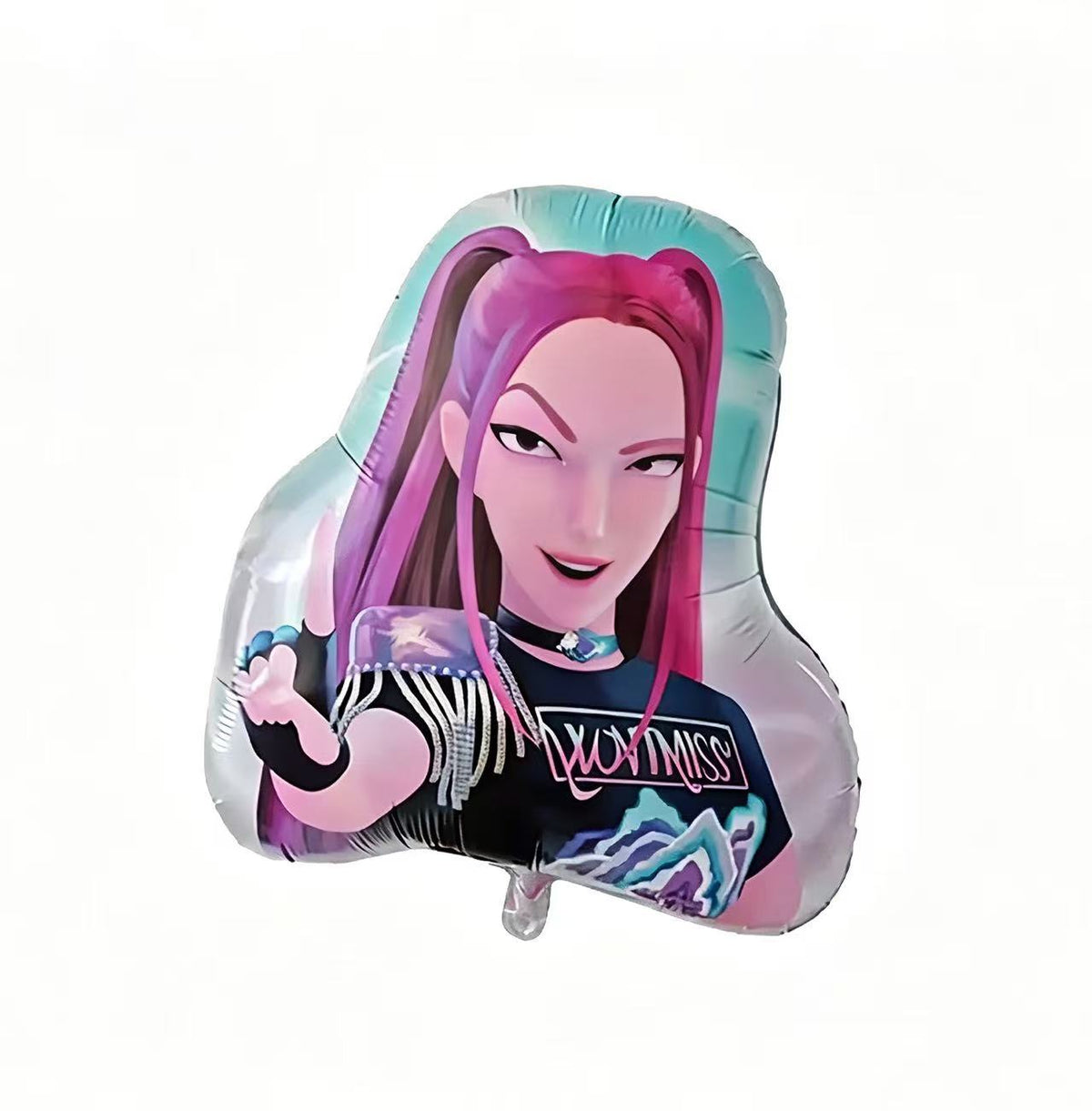 Double sided KPop Demon Hunter Theme Helium Balloon