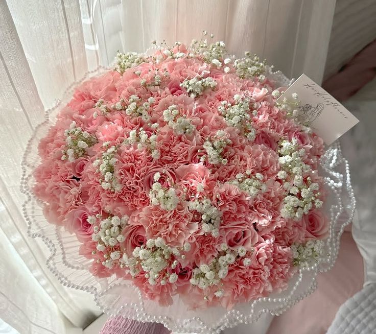 Mix Flowers Roses and Carnation - Floral Fresh Bouquet