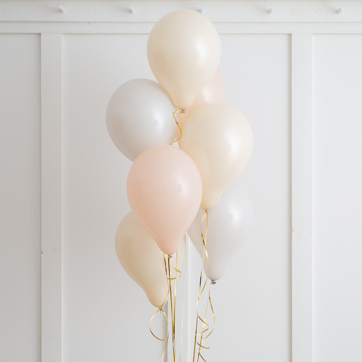 Nude Blush Helium Latex Balloon Bunch Elevate Your Celebration with Stunning Helium Balloon Bouquet