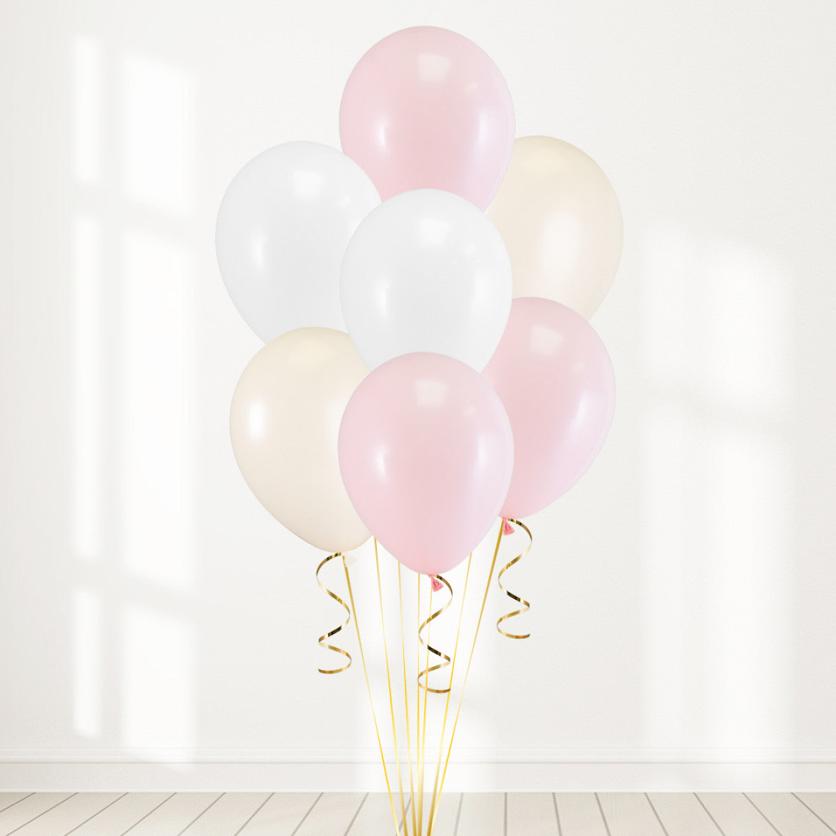 Pink Pastel Daisy Party Helium Latex Balloon Bunch Elevate Your Celebration with Stunning Helium Balloon Bouquet