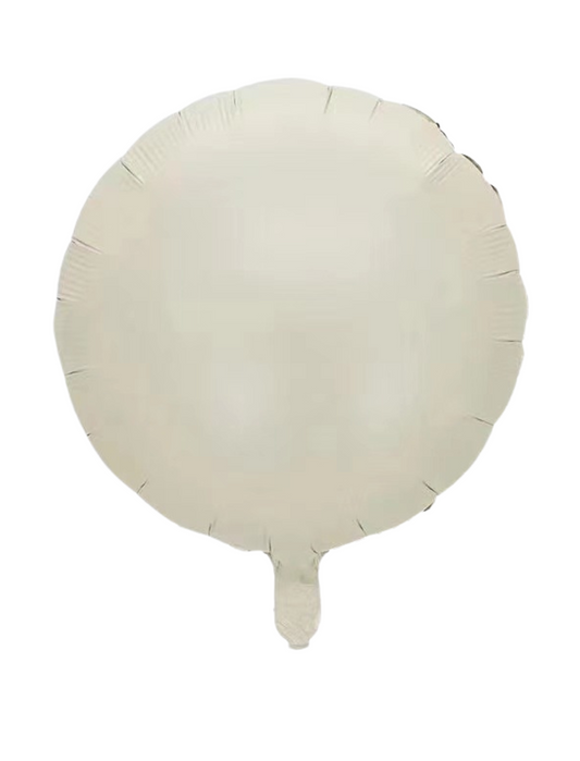 Circle Kids Birthday Happy Birthday Balloon Helium Balloon Bouquet Matte White