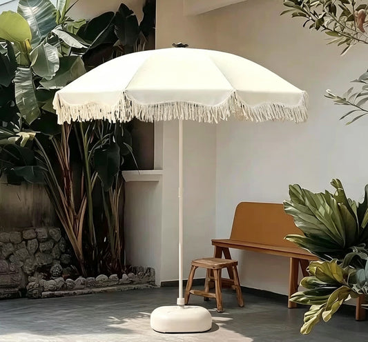 Beach Boho patio umbrella Rental - Perfect for special occasion!