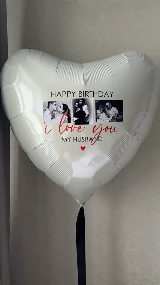 Customization Photo Balloon Personalised Latex Customize Sticker Photo and Latex Customizable Design