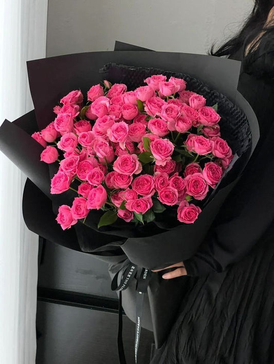 Pink Roses - Floral Fresh Bouquet